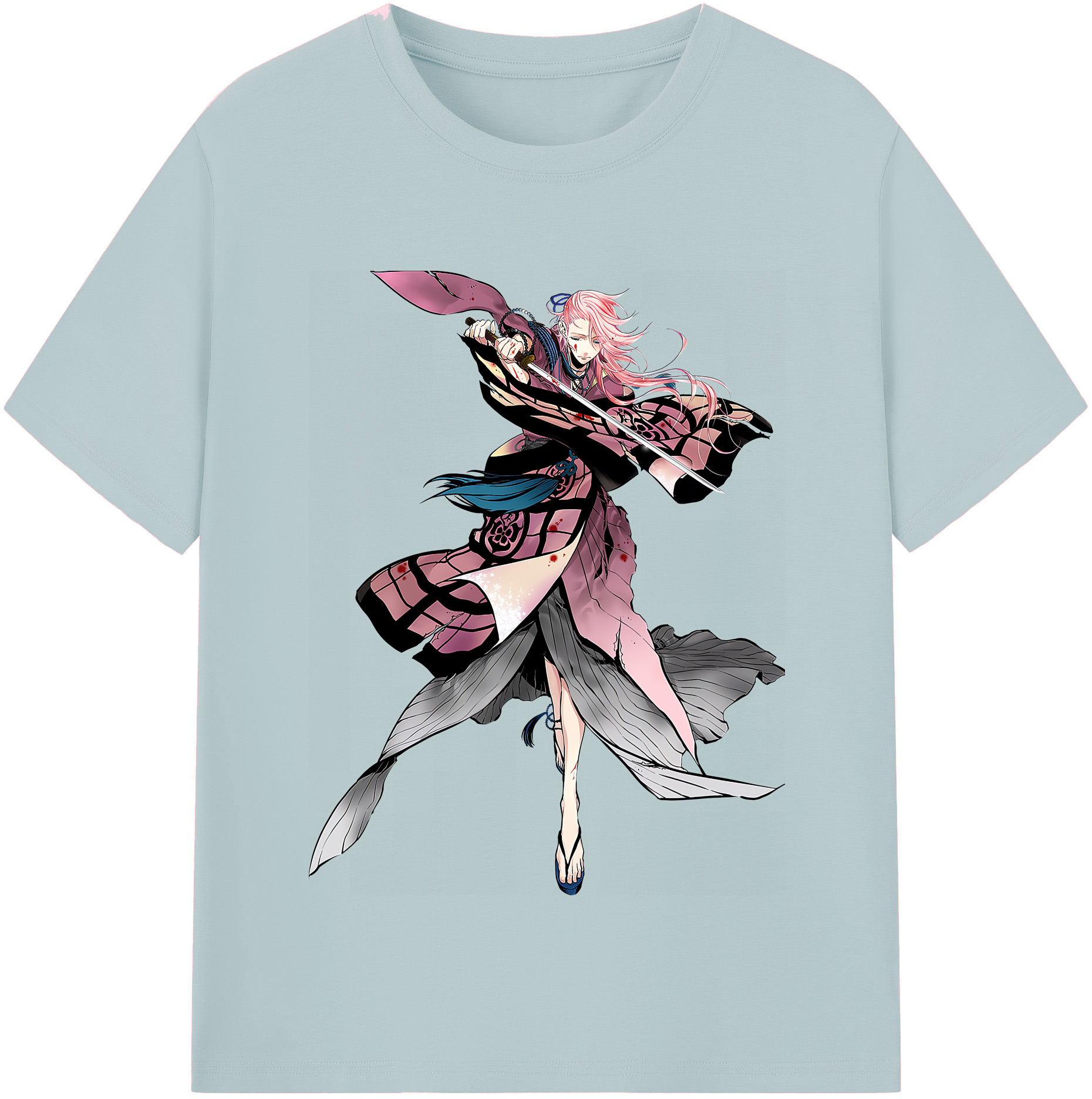 （画像用） 刀剣乱舞 Touken Ranbu 綿100％半袖Tシャツ（フロントプリント）